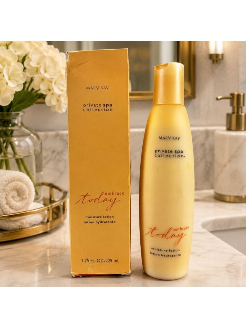Mary Kay EMBRACE TODAY Moisture Lotion 7.75 fl. oz. Private Spa Collection NEW